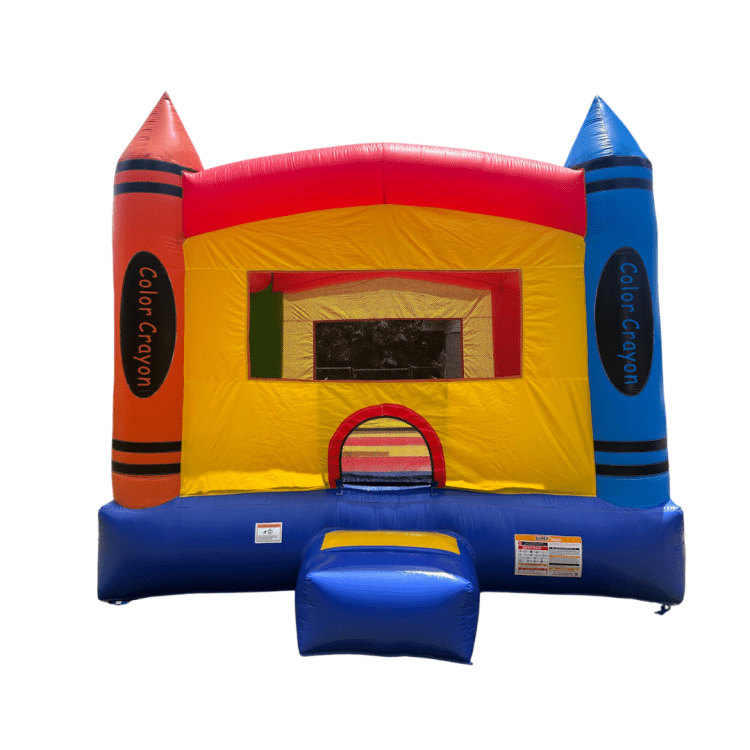 Crayon Castle Bounce House