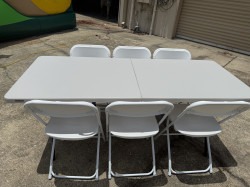 IMG 7894 1767656520 6 Ft Rectangular Table and 6 Chairs