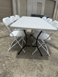 IMG 7895 1767656521 6 Ft Rectangular Table and 6 Chairs